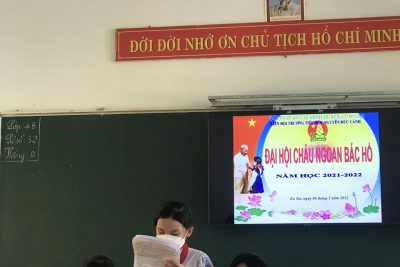 ĐẠI HỘI CHÁU NGOAN BÁC HỒ